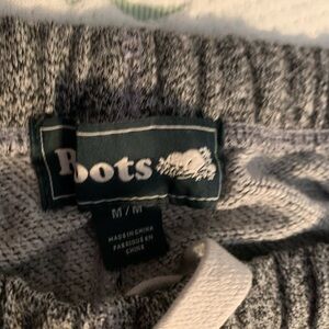 Roots salt and pepper sweat pants